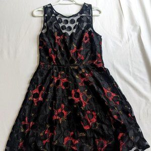 Betsey Johnson pin-up cocktail dress